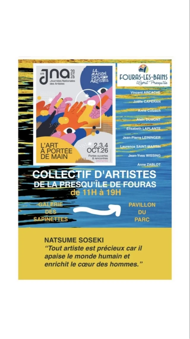 Anne Zablot expose à Fouras mais 3 jours seulement , ne loupez pas le coche !!! 🔥